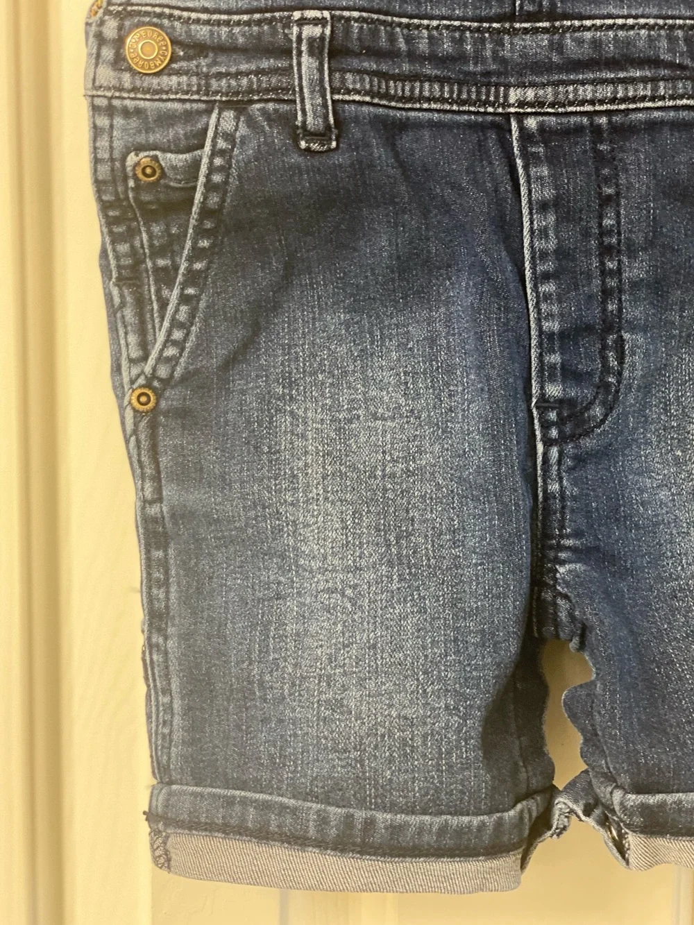 Gymboree Denim Shortall Overalls for Kids - Size 3T